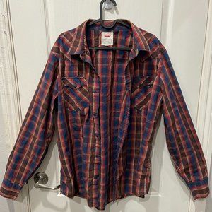 Levis Flannel Button - Up